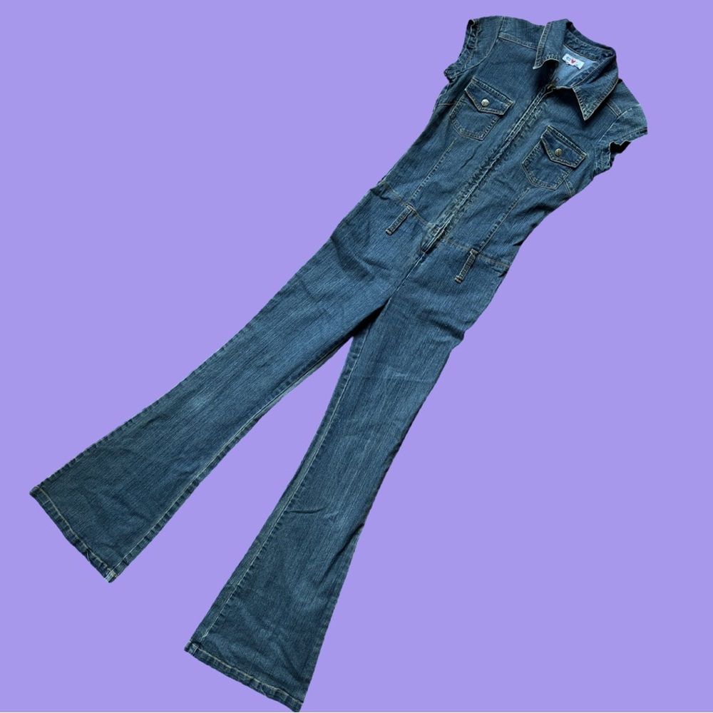 2/50$ Vintage 70s Style Denim Jumpsuit | Vintage